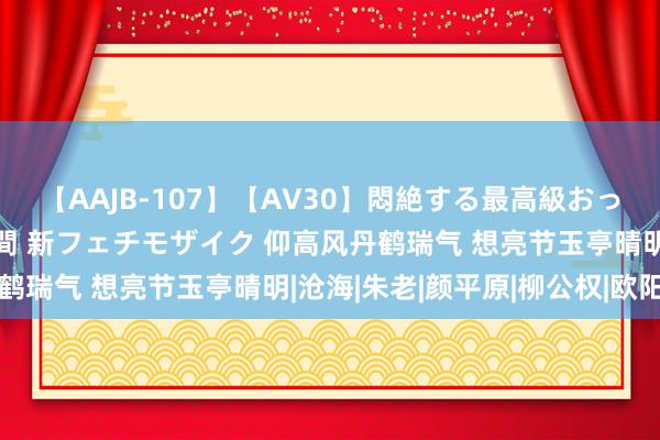 【AAJB-107】【AV30】悶絶する最高級おっぱい生々しい性交 4時間 新フェチモザイク 仰高风丹鹤瑞气 想亮节玉亭晴明|沧海|朱老|颜平原|柳公权|欧阳询