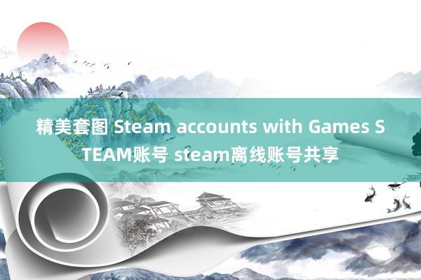 精美套图 Steam accounts with Games STEAM账号 steam离线账号共享