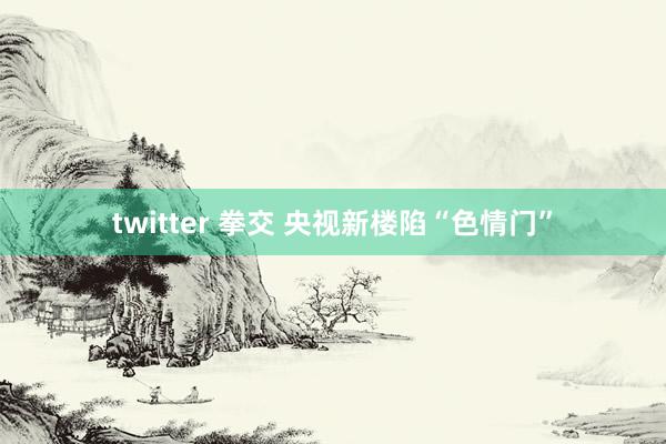 twitter 拳交 央视新楼陷“色情门”