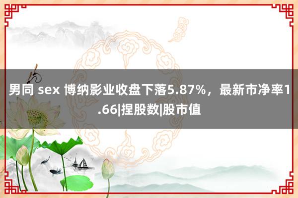 男同 sex 博纳影业收盘下落5.87%，最新市净率1.66|捏股数|股市值